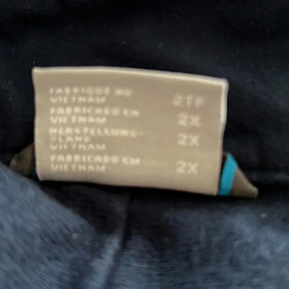 Columbia blue ski pants size 2X with inside tabs - Picture 5 of 7